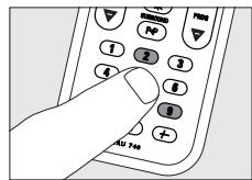 PHILIPS SRU740NC - Modificazione della selezione d'apparecchio (selettore di modalità) - 3