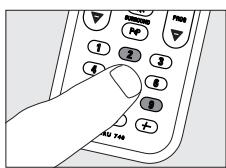 PHILIPS SRU740NC - Laitevalinnan säätö (Tilan valitsin) - 3