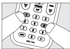 PHILIPS SRU740NC - Attribution du contrôle du volume à un autre mode - 2
