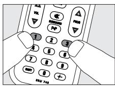 PHILIPS SRU740NC - Esimerkki (TV): - 3