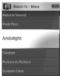 PHILIPS SRU8015 - Selección de funciones adicionales - 1