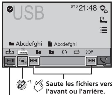 PIONEER AVH-X2700BT - Lit les fichiers dans un ordre aléatoire. - 3