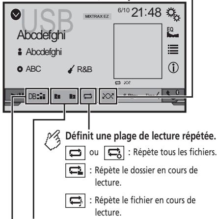PIONEER AVH-X2700BT - Lit les fichiers dans un ordre aléatoire. - 3
