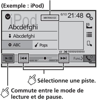 PIONEER AVH-X2700BT - Désactive le mode MIXTRAX. - 1