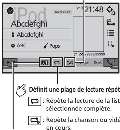PIONEER AVH-X2700BT - Réglage de l'intervalle du diaporama - 10
