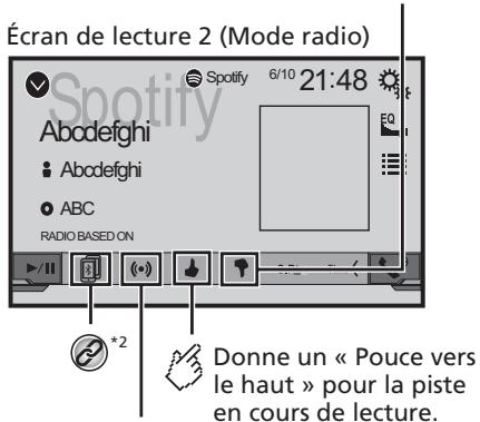 PIONEER AVH-X2800BT - Écran de lecture 1 (Piste) - 7