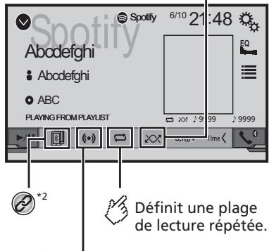 PIONEER AVH-X2800BT - Écran de lecture 1 (Piste) - 3