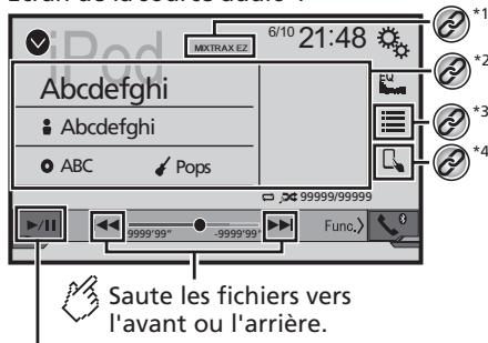 PIONEER AVH-X2800BT - Réglage de l'intervalle du diaporama - 2