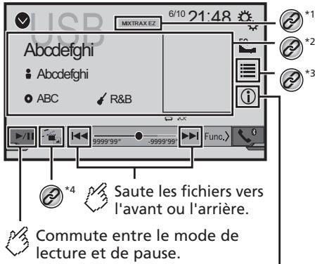 PIONEER AVH-X2800BT - Fichiers compressés - 1