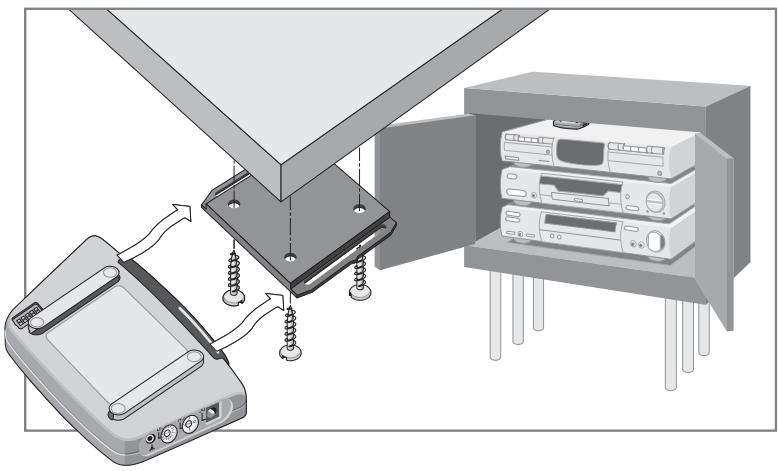 PHILIPS SBCLI910 - Cómo colocar la unidad Transmisora - 2