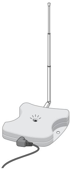 PHILIPS SBCLI910 - Le voyant du Récepteur indique la quantité d'interférences RF. - 1