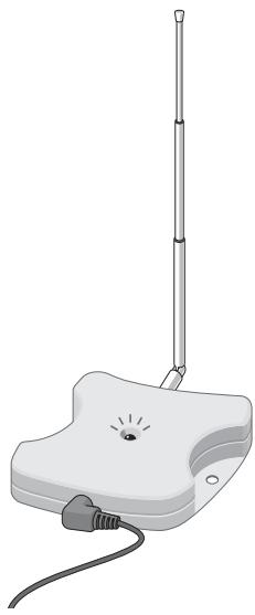 PHILIPS SBCLI910 - El LED de la unidad Receptora indica la cantidad de interferencias de RF. - 1