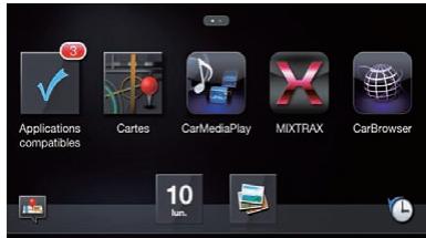 PIONEER AVIC-F950BT - Touchez [Apps]. - 1
