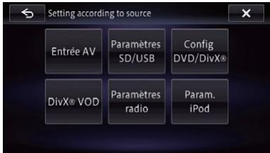 PIONEER AVIC-F950BT - Touchez [Param. source]. - 1