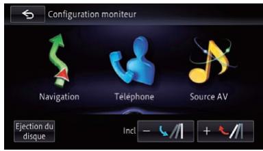 PIONEER AVIC-F950BT - Touchez [Ejection du disque]. - 1