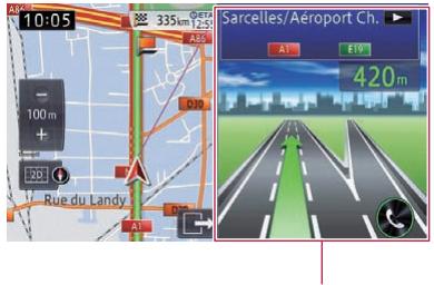 PIONEER AVIC-F950BT - Listedes actions de glissement - 1