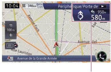 PIONEER AVIC-F950BT - Listedes actions de glissement - 2