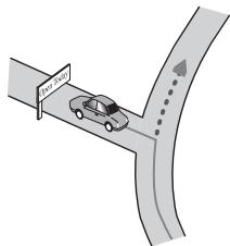 PIONEER AVIC-F950BT - Situations susceptibles de provoquer des erreurs de positionnement perceptibles - 4