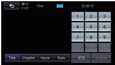 PIONEER AVIC-F950BT - Recherche d'une scène particulière et reprise de la lecture à un moment précis - 1
