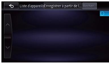 PIONEER AVIC-F950BT - Attendez que votre périphérique Bluetooth apparaisse dans la liste. - 1
