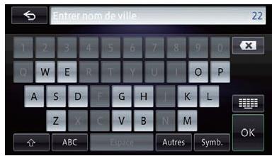 PIONEER AVIC-F950BT - Recherche et sélection d'un emplacement - 1
