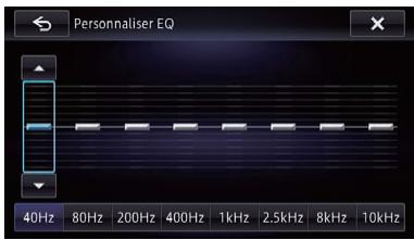 PIONEER AVIC-F950BT - Touchez [Menu EQ]. - 1