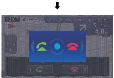 PIONEER AVIC-F950BT - - Recevoir un appel - 2