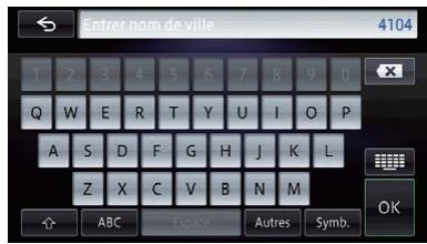 PIONEER AVIC-F950BT - Recherche et sélection d'un emplacement - 3