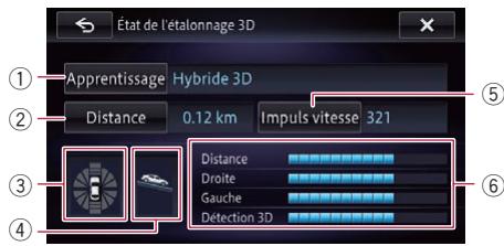 PIONEER AVIC-F950BT - Touchez [Etat de I'étalonnage 3D]. - 1