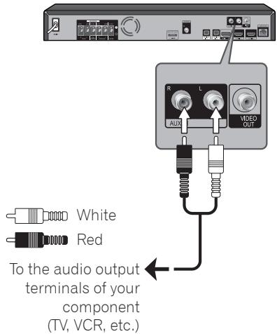 PIONEER BCS-222 - AUX connection - 1