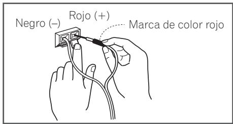PIONEER BCS-222 - Conexión del cable - 1