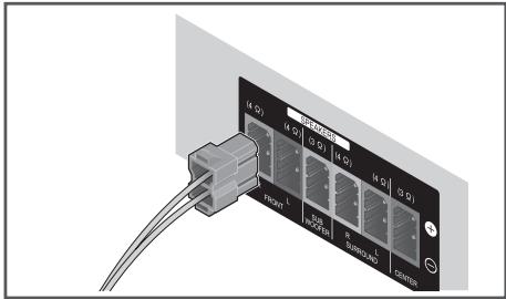 PIONEER BCS-222 - Preparación de los altavoces - 1