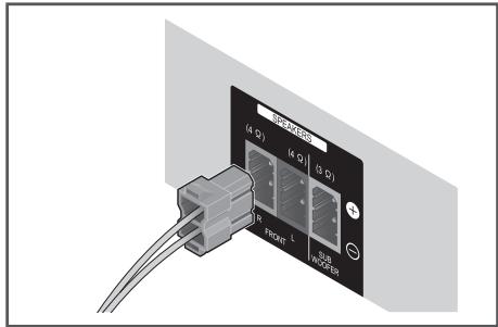 PIONEER BCS-222 - Preparing the speakers - 1