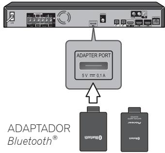 PIONEER BCS-222 - Conexion del ADAPTADOR Bluetooth® optional - 1