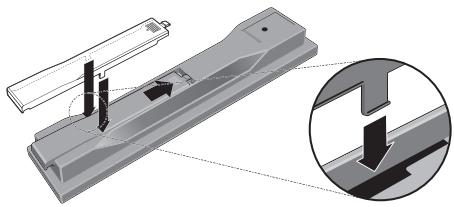 PIONEER BCS-222 - Sluit het achterdeksel. - 1