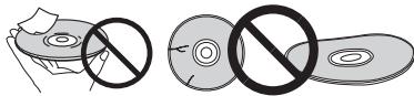 PIONEER BDP-160, BDP 160 - Manejo de los discos - 1