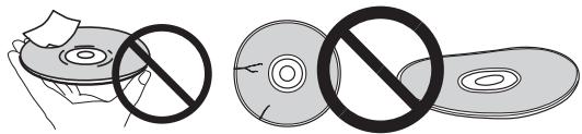 PIONEER BDP-LX88-K,  BDP -LX 88-S,  BDP LX88,  LX88 - Behandeling van de discs - 1