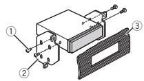 PIONEER DEH-150MPG - 3akpenitte 6ooyu, nooorhyb c no-mooubo OTOBETKHN METALLHcckne Ra3bUKN (90°). - 3