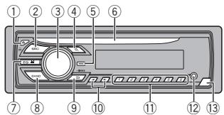 PIONEER DEH-150MPG - Head unit - 1