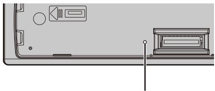 PIONEER DEH-S5000BT - Zurücksetzen des Mikroprozessors - 1