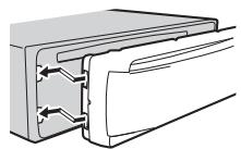 PIONEER DEH-X5700BT - Retrait de la face avant - 3