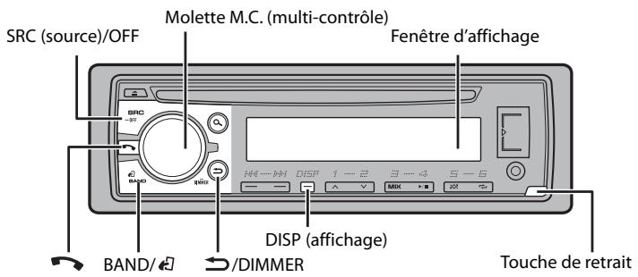 PIONEER DEH-X5700BT - Fonctionnement de base - 1