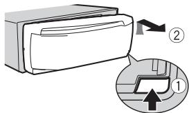 PIONEER DEH-X7800DAB - Ontkoppelen - 1