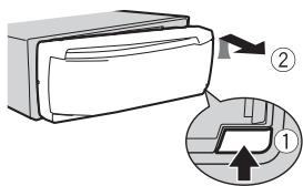 PIONEER DEH-X7800DAB - Retirer - 1