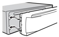 PIONEER DEH-X7800DAB - Detaching the front panel - 3