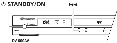 PIONEER DV-600 AV - Impostazione della risoluzione in uscita sull'impostazione predefinita con un collegamento HDMI - 1