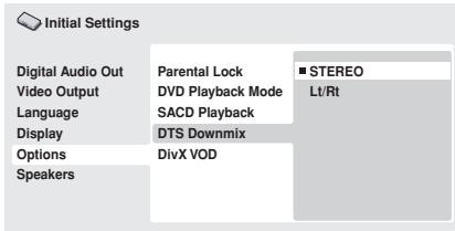 PIONEER DV-600 AV - DTS Downmix - 1