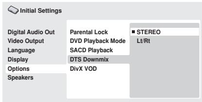 PIONEER DV-600 AV - DTS Downmix - 1