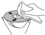 PIONEER DV-600 AV - Reinigen von Discs - 1