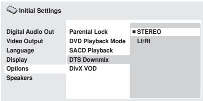 PIONEER DV-600 AV - DTS Downmix - 1